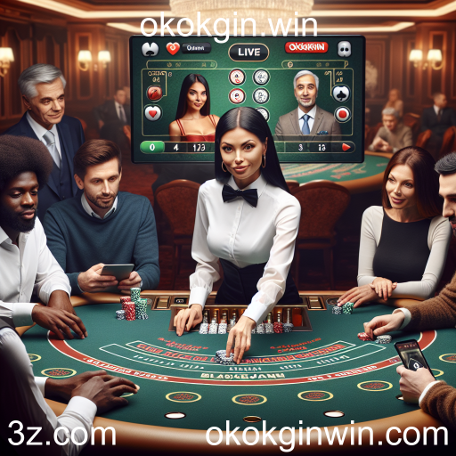 A Experiência do Cassino Ao Vivo no okokgin.win